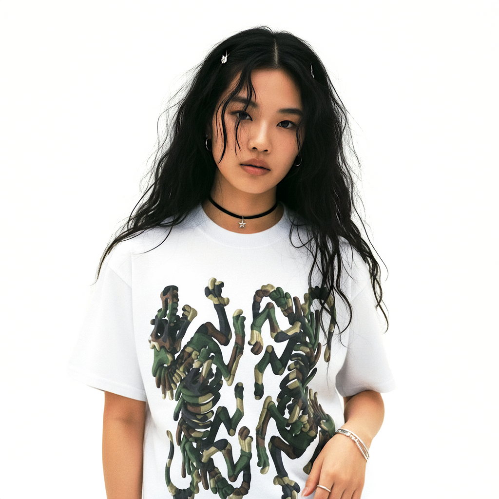 Sisi Camo Original Tee (White)