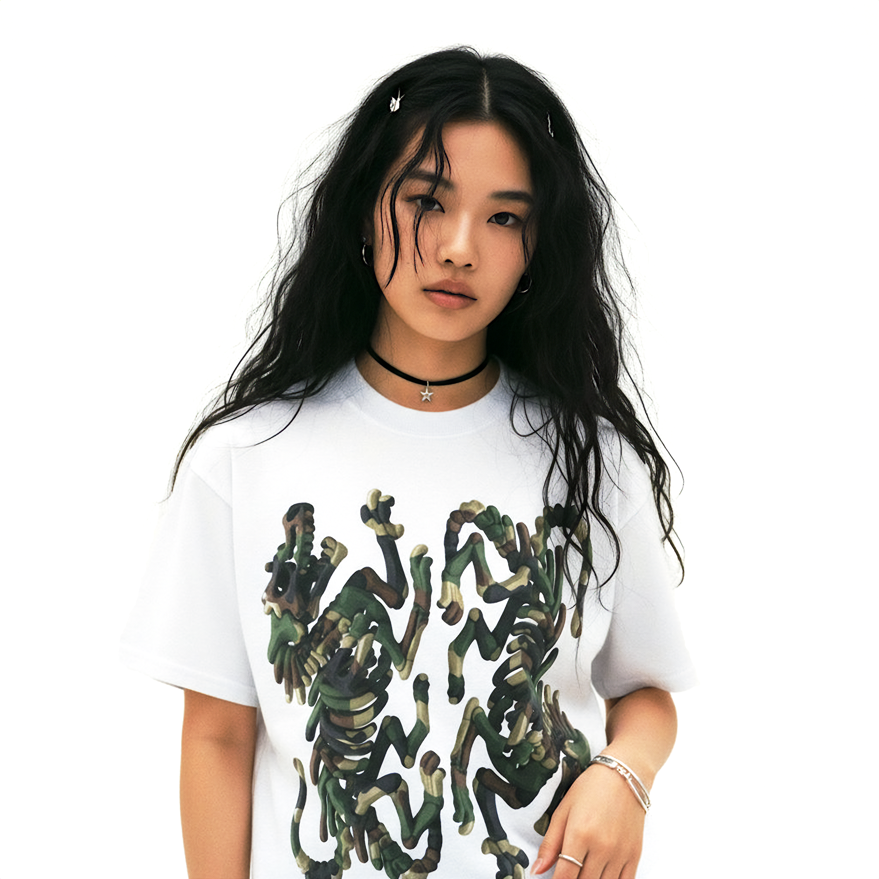 Sisi Camo Original Tee (White)