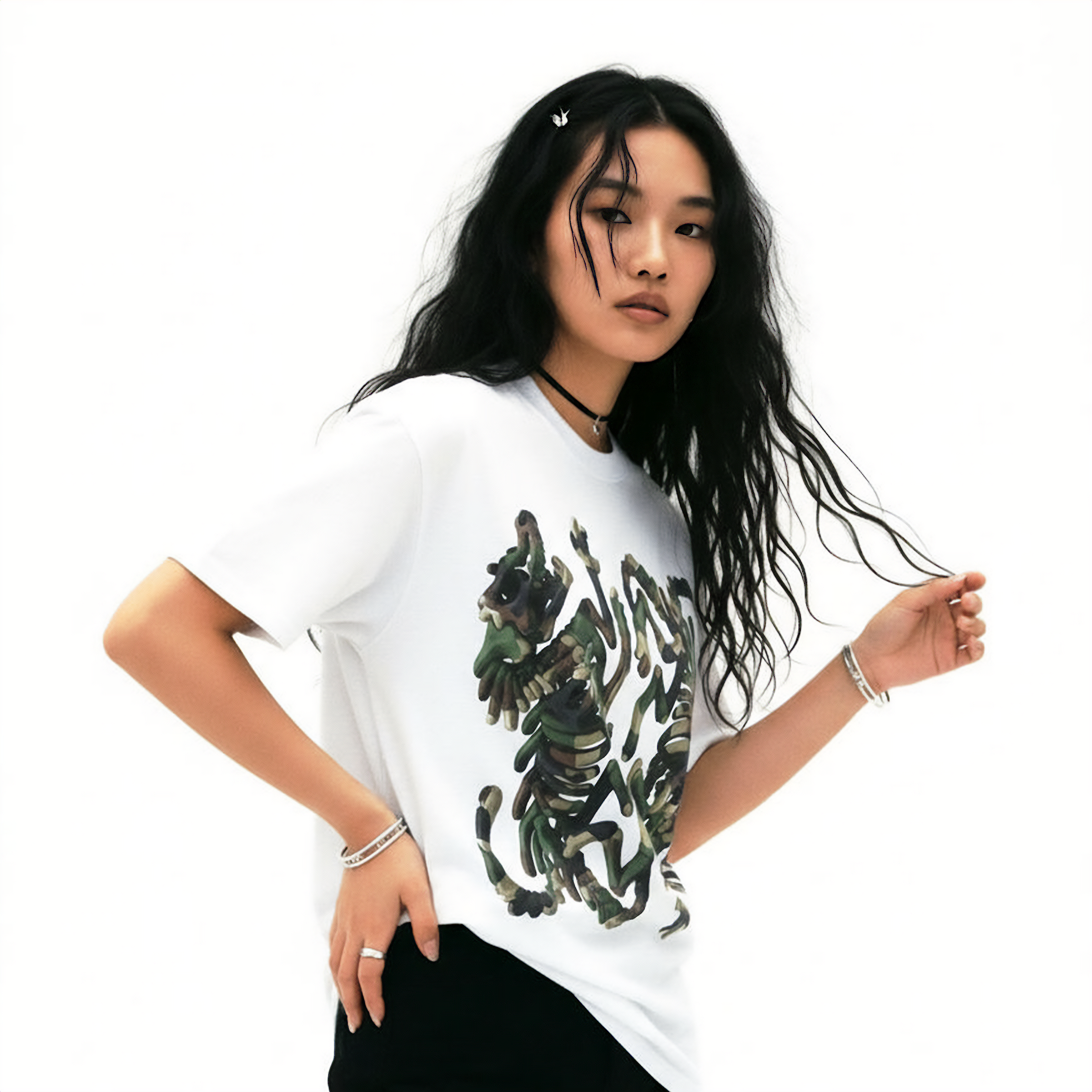 Sisi Camo Original Tee (White)
