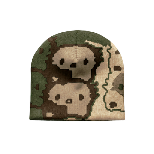 Forest Map Beanie Original Camo
